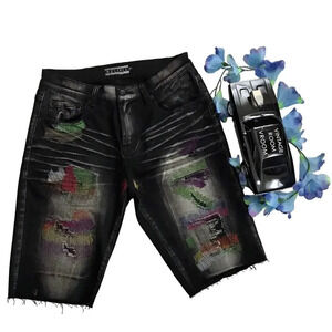 Decibel NWOT Black Wash Jean Shorts Men 30 *Pls See Description*
